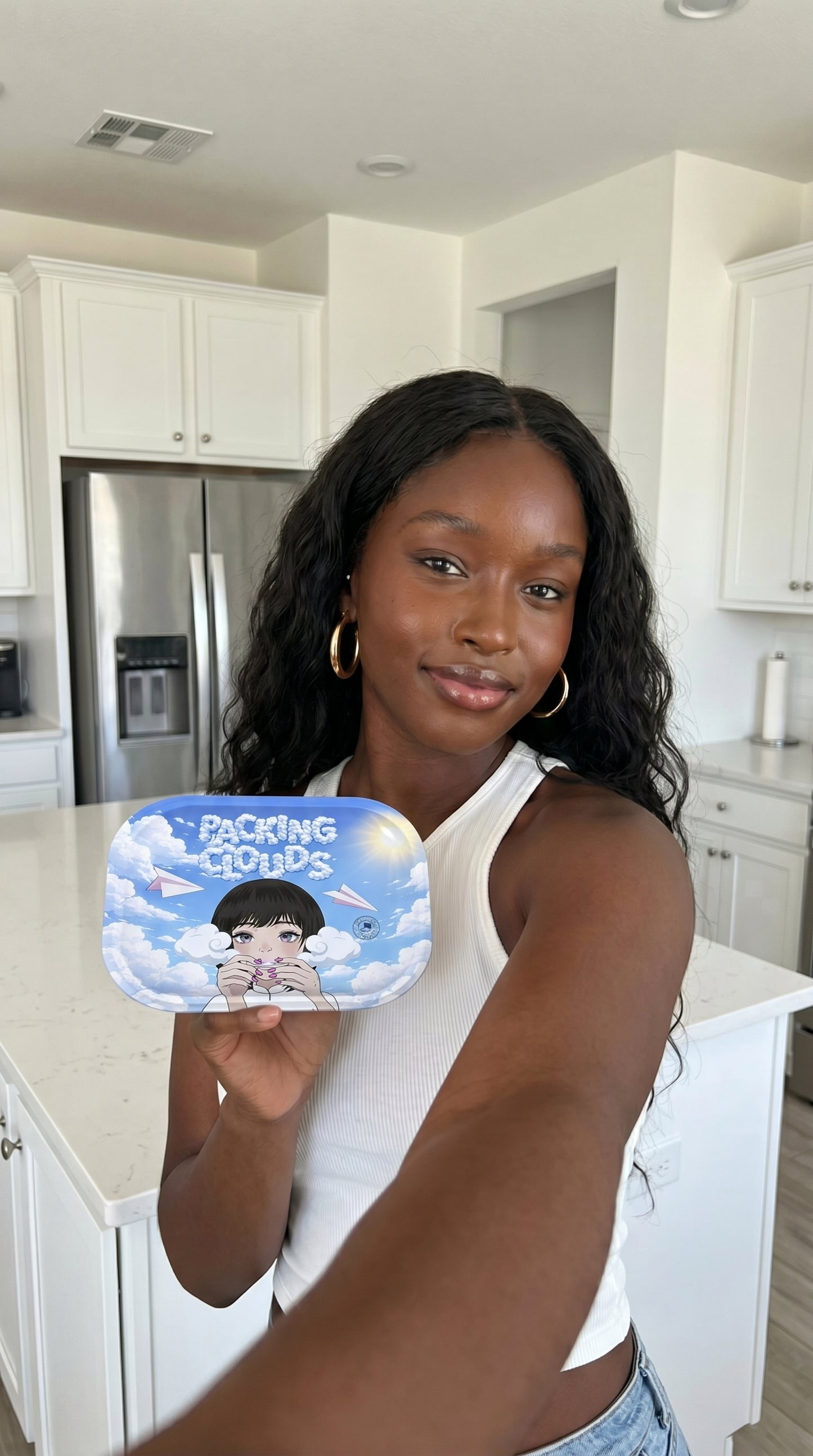 Rolling Cloud Tray