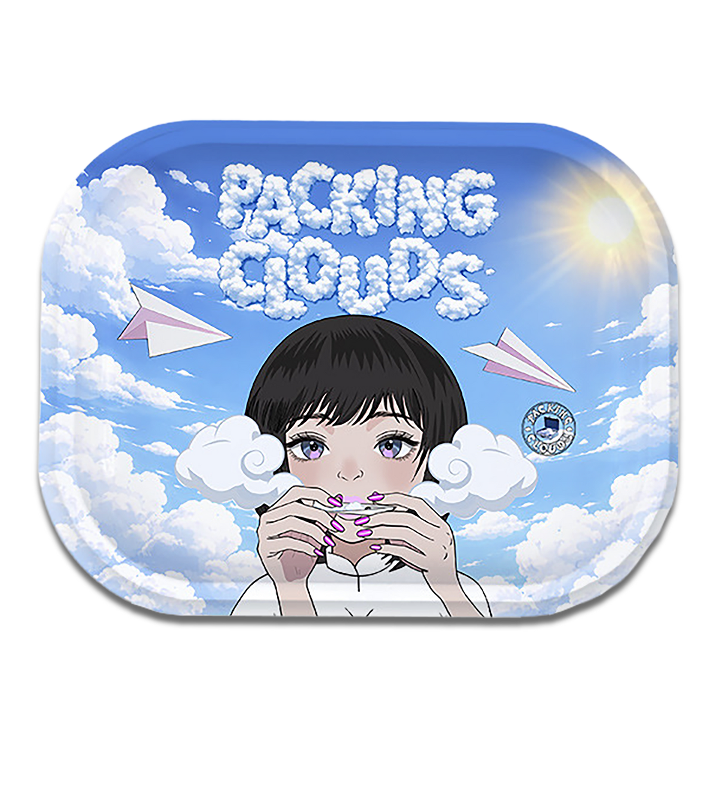 Smoking Rolling Cloud Tray (Pre-Order)